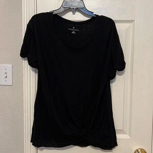 Cason slub knit t shirt